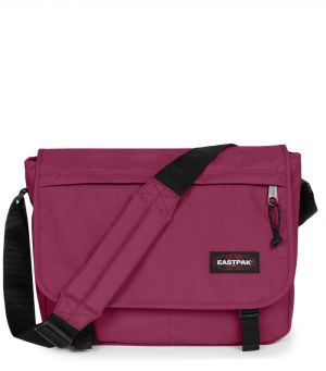 EASTPAK Messenger 'Delegate +'  červeno-fialová / čierna / biela