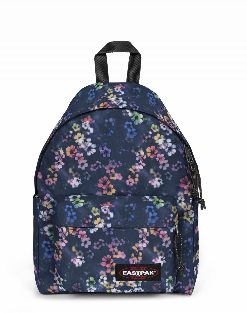 EASTPAK Batoh 'Day Pak'r S'  námornícka modrá / svetlooranžová / ružová / čierna