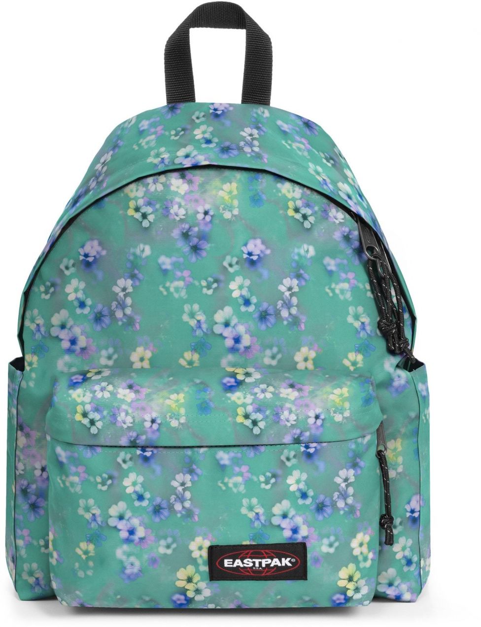 EASTPAK Batoh 'Day Pak'R'  modrozelená / žltá / fialová / modrofialová