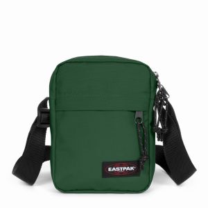 EASTPAK Taška cez rameno 'The One'  tmavozelená