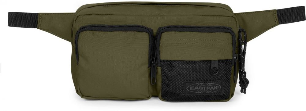 EASTPAK Ľadvinka  olivová / čierna
