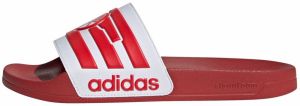 ADIDAS SPORTSWEAR Šľapky 'ADILETTE Arsenal'  červená / biela