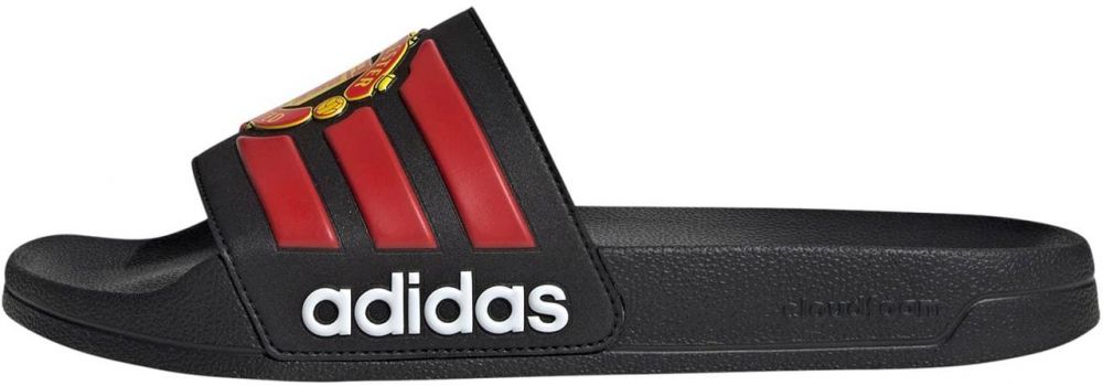 ADIDAS SPORTSWEAR Šľapky 'ADILETTE Man Utd'  zlatá žltá / červená / čierna / biela
