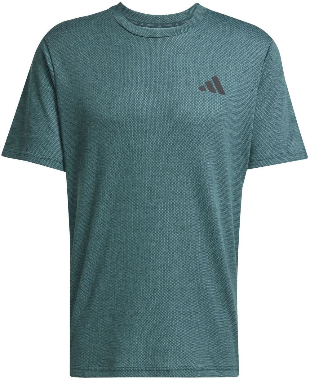 ADIDAS PERFORMANCE Funkčné tričko 'Train Essentials Feelready Novelty'  tmavozelená / čierna