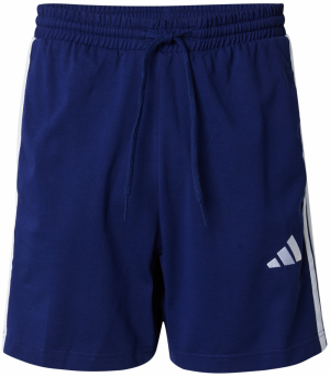 ADIDAS SPORTSWEAR Športové nohavice 'Essentials'  tmavomodrá / biela