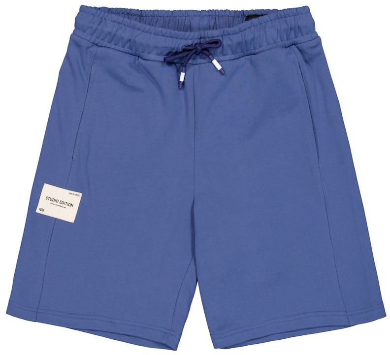 ALPHA INDUSTRIES Nohavice  indigo / čierna / biela