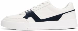 TOMMY HILFIGER Nízke tenisky  tmavomodrá / biela