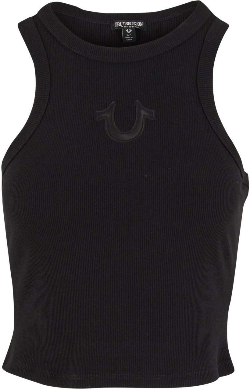 True Religion Top 'Horseshoe'  čierna