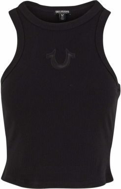 True Religion Top 'Horseshoe'  čierna