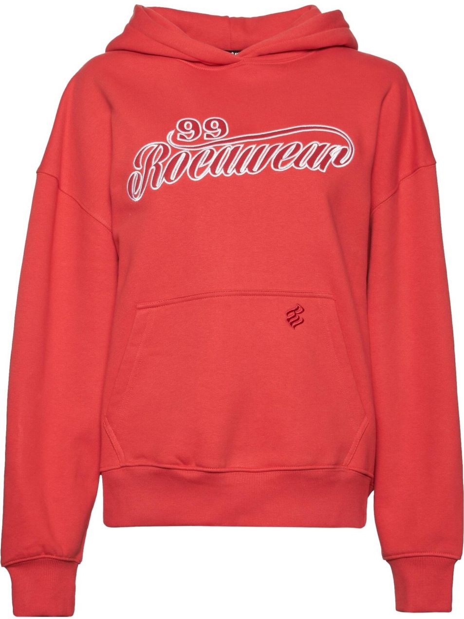 ROCAWEAR Mikina 'Cherry'  červená / biela