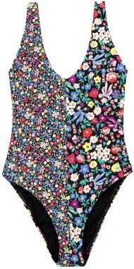 Next Jednodielne plavky 'Cath Kidston'  kráľovská modrá / žltá / červená / čierna