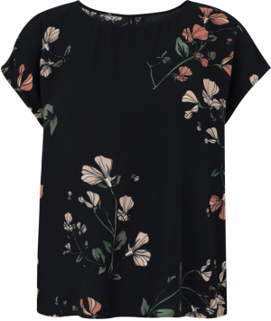 Vero Moda Petite Blúzka 'VMNEWHALLIE'  tmavomodrá / nefritová / staroružová