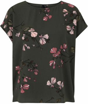 Vero Moda Petite Blúzka 'VMNEWHALLIE'  antracitová / olivová / staroružová / čerešňová