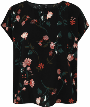 Vero Moda Petite Blúzka 'VMNEWHALLIE'  olivová / nefritová / staroružová / čierna