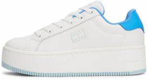 Tommy Jeans Nízke tenisky  azúrová / biela