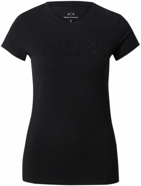 ARMANI EXCHANGE Tričko  čierna