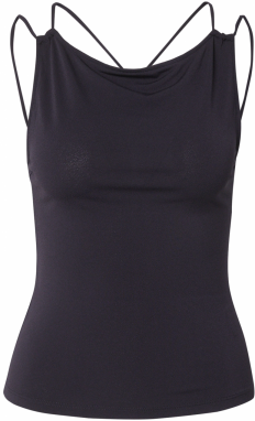 WEEKDAY Top 'Rylie'  čierna
