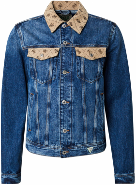 GUESS Prechodná bunda 'DILLON'  modrá denim