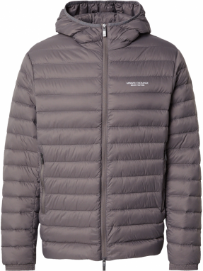 ARMANI EXCHANGE Prechodná bunda  tmavosivá