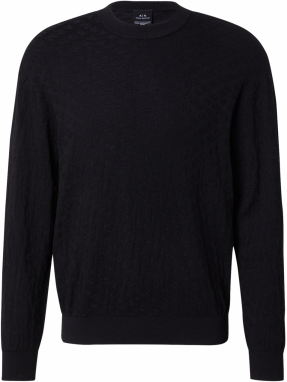 ARMANI EXCHANGE Sveter  antracitová / čierna
