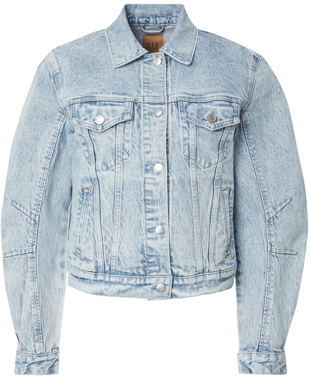 GAP Prechodná bunda 'HORSESHOE'  modrá denim