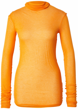 AMERICAN VINTAGE Tričko 'MASSACHUSETTS'  oranžová