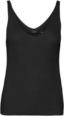 VERO MODA Vyšívaný top 'VMNEW LEX'  čierna