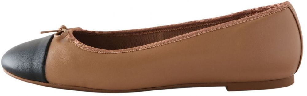 Next Baleríny 'Forever Comfort'  farba ťavej srsti / čierna