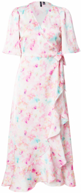 VERO MODA Šaty  vodová / orchideová / ružová / biela