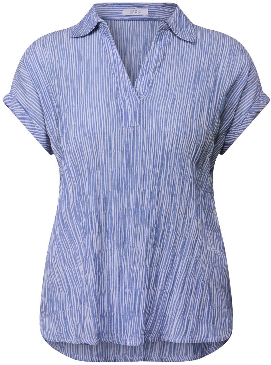 CECIL Blúzka  indigo / biela