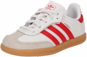 ADIDAS ORIGINALS Tenisky 'Samba'  sivobéžová / červená / biela