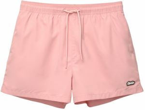 Pull&Bear Plavecké šortky  ružová / čierna / biela