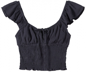 Bershka Top  námornícka modrá