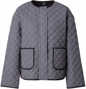 VERO MODA Prechodná bunda 'VMBIRTHE'  čierna / biela