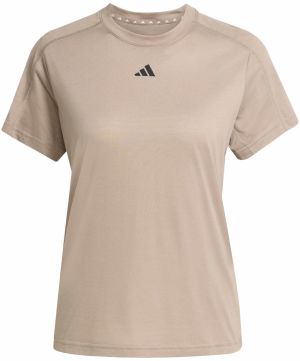 ADIDAS PERFORMANCE Funkčné tričko 'Train Essentials'  kapučíno / čierna