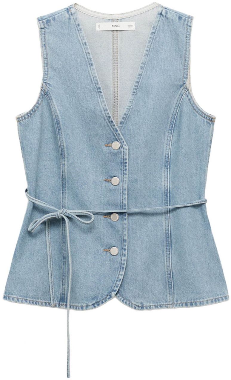 MANGO Vesta 'DAPHNE'  modrá denim