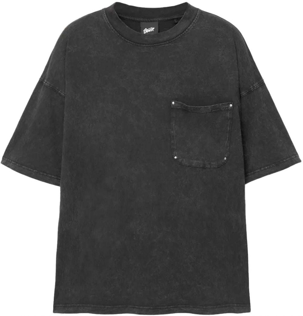 Pull&Bear Tričko 'STWD'  čierna