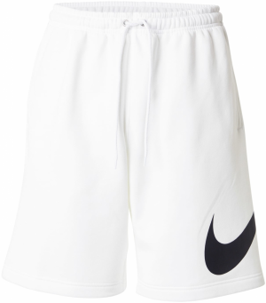 Nike Sportswear Nohavice 'CLUB'  čierna / biela