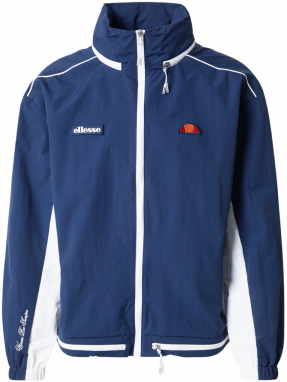 ELLESSE Prechodná bunda 'Gandini'  námornícka modrá / biela