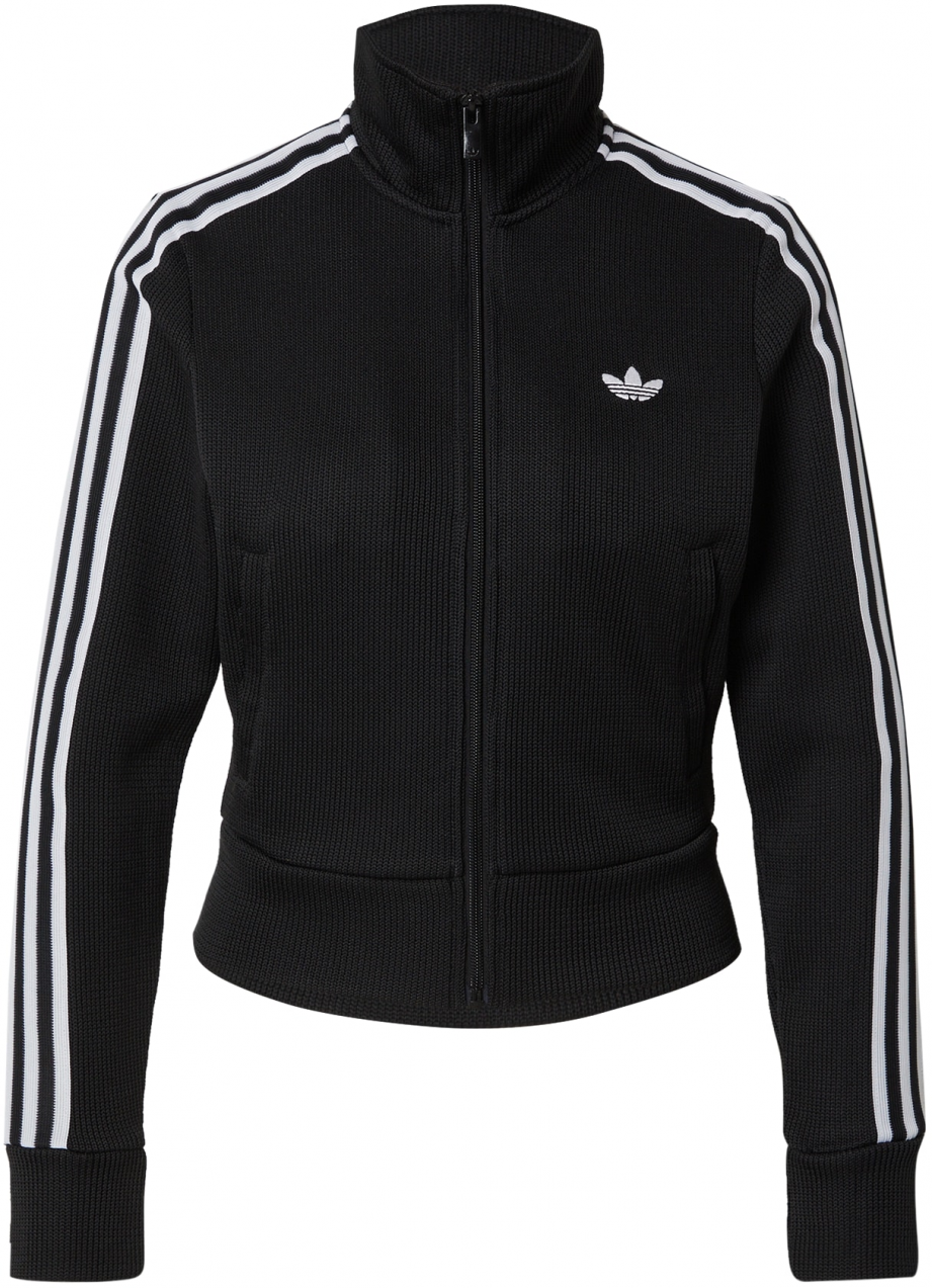 ADIDAS ORIGINALS Kardigán 'FIREBIRD'  čierna / biela