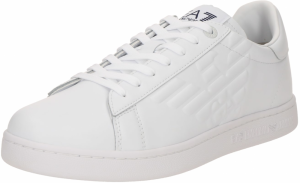 EA7 Emporio Armani Nízke tenisky 'CLASSIC'  čierna / biela
