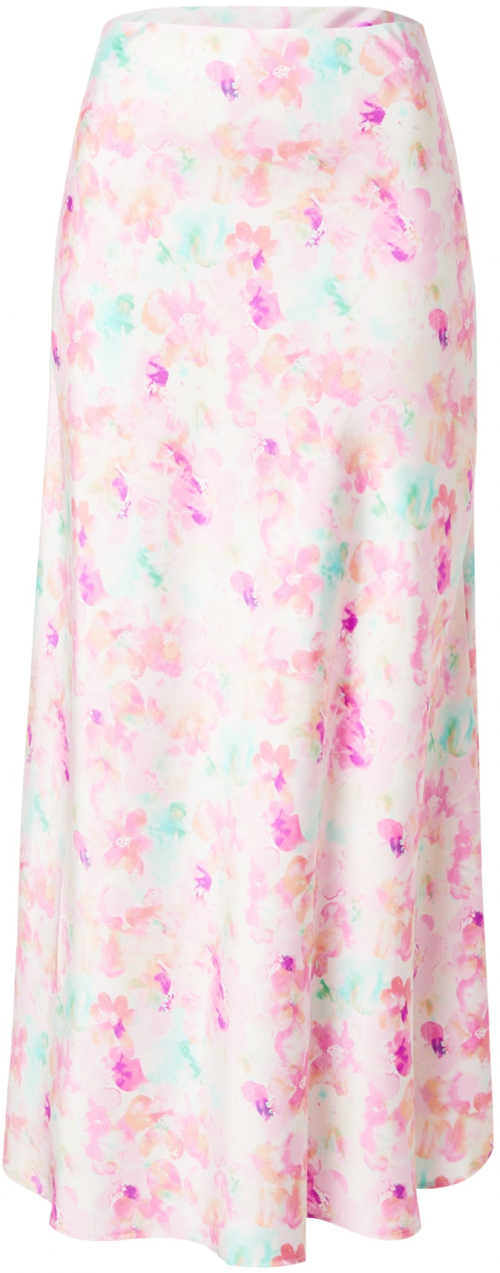 VERO MODA Sukňa  azúrová / orchideová / ružová / pastelovo ružová