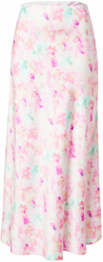 VERO MODA Sukňa  azúrová / orchideová / ružová / pastelovo ružová