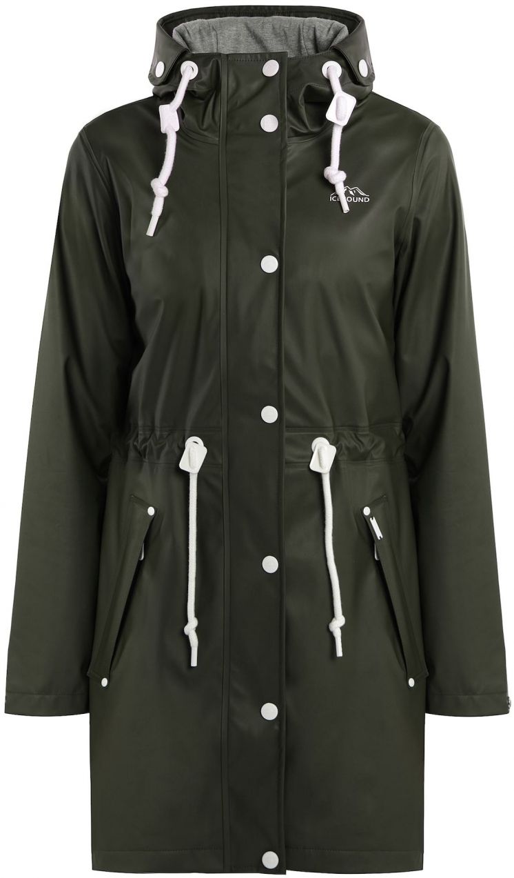 ICEBOUND Funkčná bunda  jedľová / biela