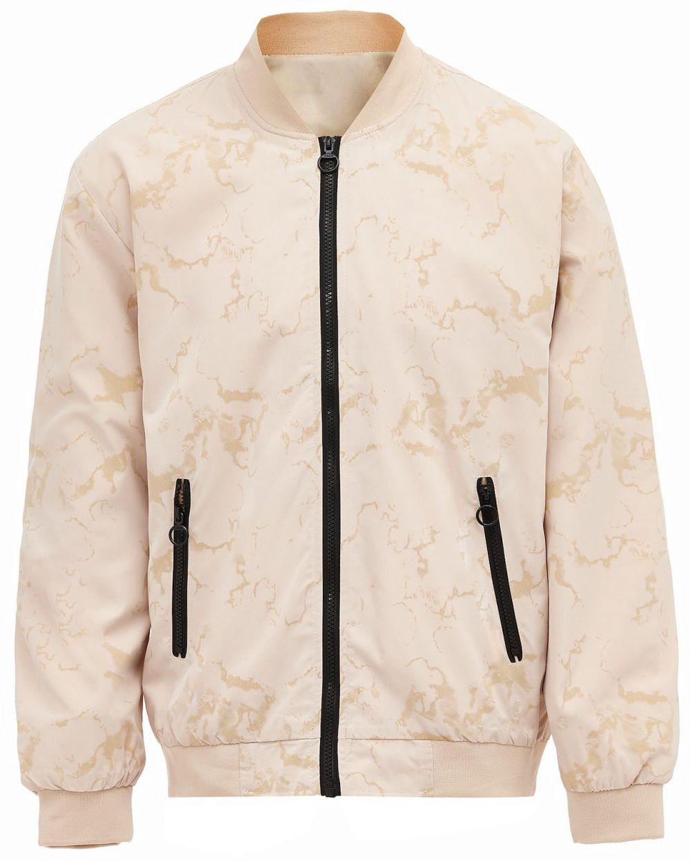 HOMEBASE Prechodná bunda  béžová / krémová / čierna