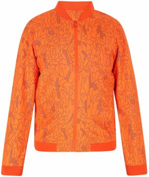 Mo ATHLSR Prechodná bunda  námornícka modrá / neónovo oranžová