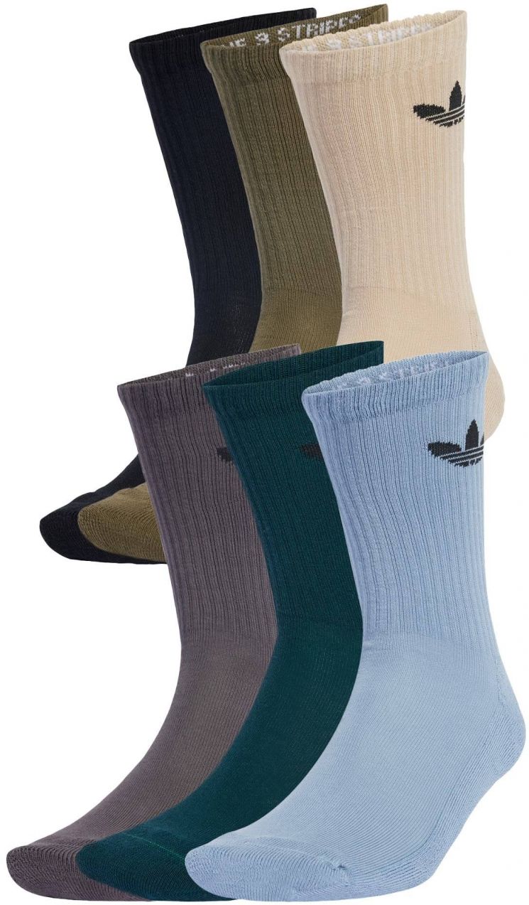 ADIDAS ORIGINALS Ponožky 'Trefoil'  béžová / svetlomodrá / čokoládová / olivová / petrolejová / čierna