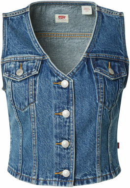 LEVI'S ® Vesta 'BELLA'  modrá denim
