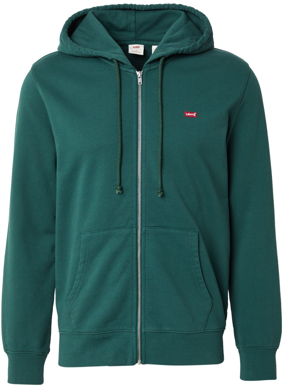 LEVI'S ® Tepláková bunda 'Original'  smaragdová