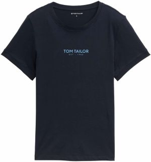 TOM TAILOR Tričko  námornícka modrá / nebesky modrá